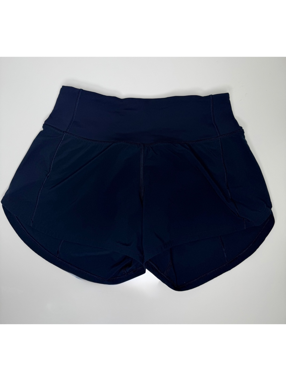 Lululemon Women’s Speed Up Short Long High-Rise 4" Size 0 Tall True Navy - Picture 4 of 7